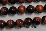 CTE85 15.5 inches 10mm round red tiger eye gemstone beads