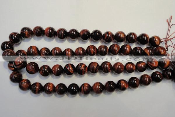 CTE87 15.5 inches 14mm round red tiger eye gemstone beads