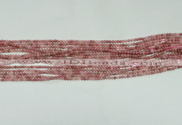 CTG110 15.5 inches 2mm round tiny rhodochrosite gemstone beads wholesale