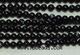 CTG113 15.5 inches 2mm round tiny blue goldstone beads wholesale