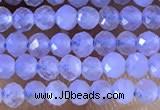 CTG1303 15.5 inches 2mm faceted round blue lace agate beads wholesale