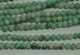 CTG155 15.5 inches 3mm round tiny Qinghai jade beads wholesale