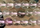 CTG1588 15.5 inches 4mm round fluorite gemstone beads wholesale