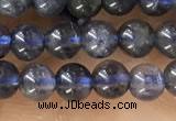 CTG1591 15.5 inches 4mm round iolite gemstone beads wholesale