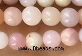 CTG1595 15.5 inches 4mm round pink opal beads wholesale