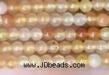 CTG2002 15 inches 2mm,3mm round red aventurine jade beads