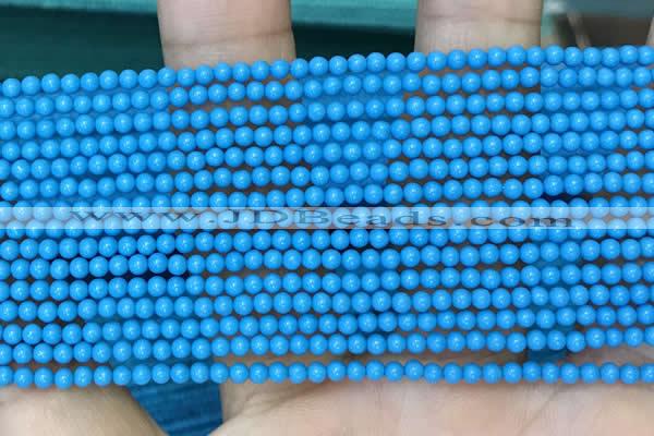 CTG2081 15 inches 2mm,3mm synthetic turquoise gemstone beads