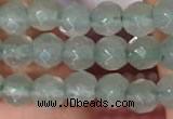 CTG2203 15 inches 2mm,3mm & 4mm faceted round green aventurine jade beads