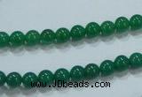 CTG25 15.5 inches 4mm round tiny green agate beads wholesale