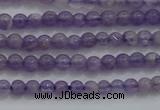 CTG252 15.5 inches 3mm round tiny amethyst gemstone beads