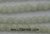 CTG256 15.5 inches 3mm round tiny white moonstone beads