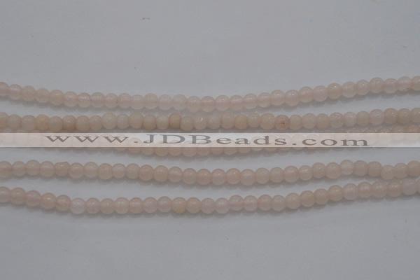 CTG258 15.5 inches 3mm round tiny peach stone beads wholesale