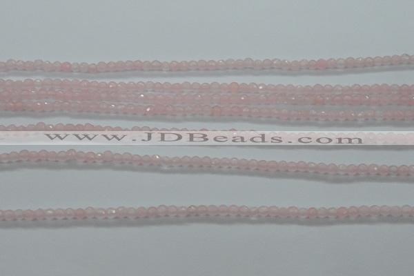 CTG401 15.5 inches 2mm faceted round tiny dyed candy jade beads