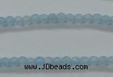 CTG408 15.5 inches 2mm faceted round tiny dyed candy jade beads