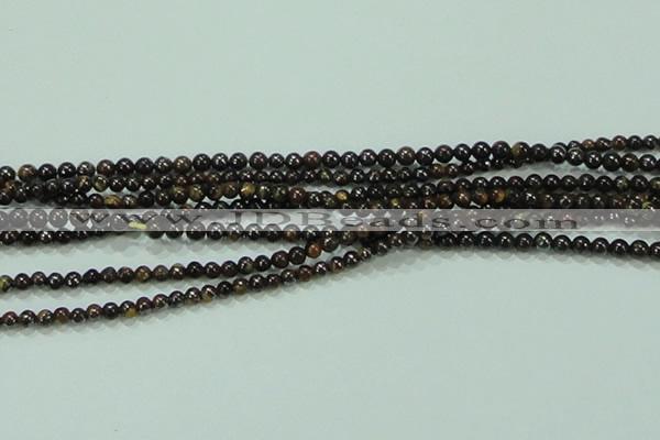 CTG41 15.5 inches 2mm round tiny tiger jasper beads wholesale