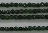 CTG417 15.5 inches 2mm faceted round tiny dyed candy jade beads