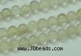 CTG43 15.5 inches 2mm round tiny white chalcedony beads wholesale