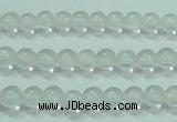 CTG44 15.5 inches 2mm round tiny white crystal beads wholesale