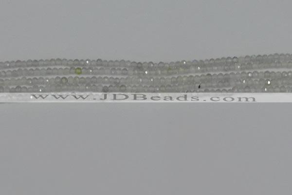 CTG612 15.5 inches 2mm faceted round labradorite beads