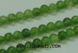 CTG63 15.5 inches 2mm round tiny dyed white jade beads wholesale