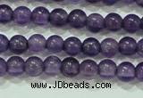 CTG73 15.5 inches 3mm round grade A tiny amethyst beads wholesale