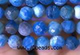 CTG762 15.5 inches 5mm faceted round tiny apatite gemstone beads