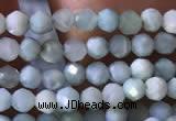 CTG768 15.5 inches 2mm faceted round tiny larimar gemstone beads