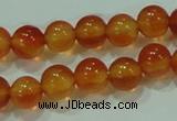 CTG78 15.5 inches 3mm round tiny red agate beads wholesale