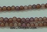 CTG89 15.5 inches 1.5mm round grade B tiny garnet beads wholesale