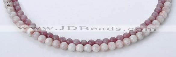 CTO14 15 inches 6mm & 6.5mm round natural tourmaline beads