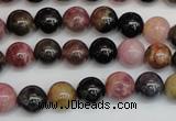 CTO358 15.5 inches 9mm round natural tourmaline gemstone beads