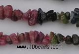 CTO394 15.5 inches 4*6mm - 5*8mm tourmaline chips gemstone beads