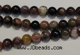 CTO400 15.5 inches 6mm round natural tourmaline gemstone beads