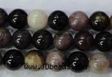 CTO454 15.5 inches 8mm round natural tourmaline gemstone beads