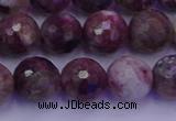 CTO614 15.5 inches 9mm faceted round tourmaline gemstone beads