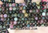 CTO696 15.5 inches 6mm round tourmaline gemstone beads