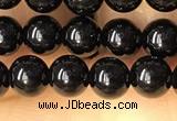 CTO700 15.5 inches 4mm round black tourmaline beads wholesale