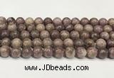 CTO722 15.5 inches 10mm round Chinese tourmaline beads