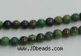 CTP02 15.5 inches 6mm round yellow green pine gemstone beads wholesale