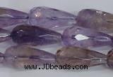 CTR300 15.5 inches 12*25mm faceted teardrop natural ametrine beads