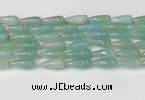 CTR404 15.5 inches 8*20mm teardrop agate beads wholesale