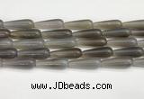 CTR410 15.5 inches 10*30mm teardrop agate beads wholesale