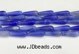 CTR426 15.5 inches 10*30mm teardrop agate beads wholesale