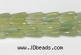 CTR459 15.5 inches 10*30mm faceted teardrop agate beads wholesale