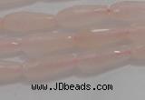 CTR74 15.5 inches 6*16mm faceted teardrop pink aventurine beads