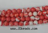 CTU1000 15.5 inches 4mm round synthetic turquoise beads wholesale