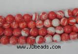 CTU1001 15.5 inches 6mm round synthetic turquoise beads wholesale