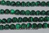 CTU1822 15.5 inches 6mm faceted round synthetic turquoise beads