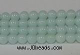 CTU2563 15.5 inches 4mm round synthetic turquoise beads