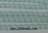 CTU2564 15.5 inches 6mm round synthetic turquoise beads